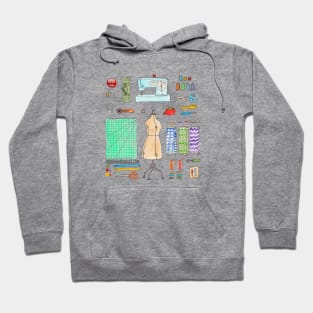 Sewing Gear Hoodie